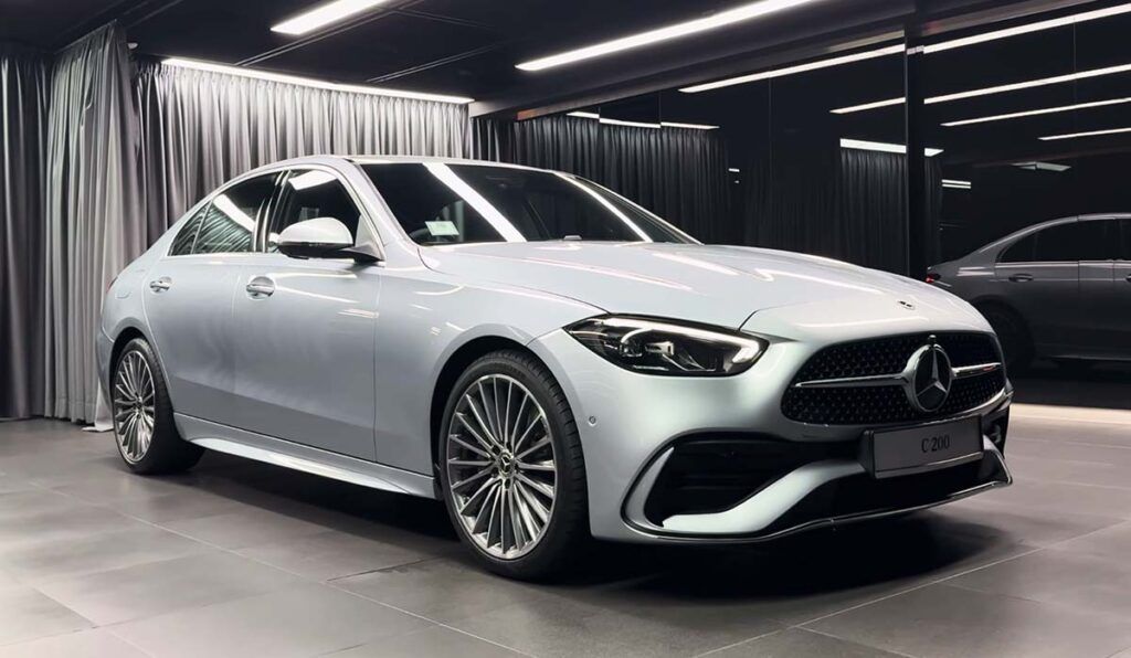 Merc C200 Hybrid White